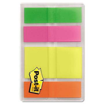 Post-it® Flags Highlighting Page Flags, 4 Bright Colors, 4 Dispensers, 1-2" X 1 3-4", 35-color freeshipping - TVN Wholesale